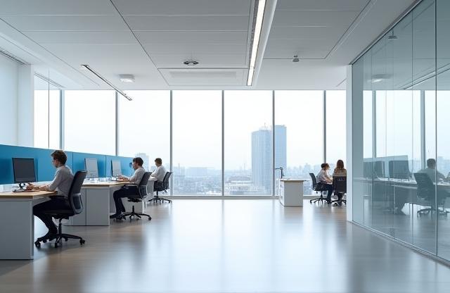 Modern office space in Munich, representing Transit Solutions Germany headquarters